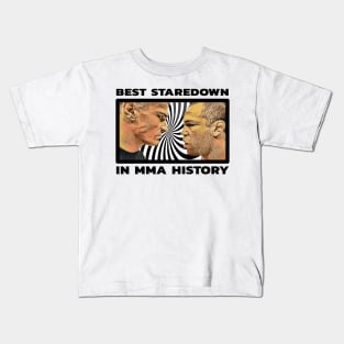 Best Staredown In MMA History Kids T-Shirt